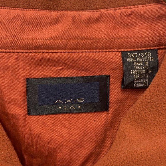 Axis LA Men’s Fleece Shirt Jacket - Picture 3 of 5